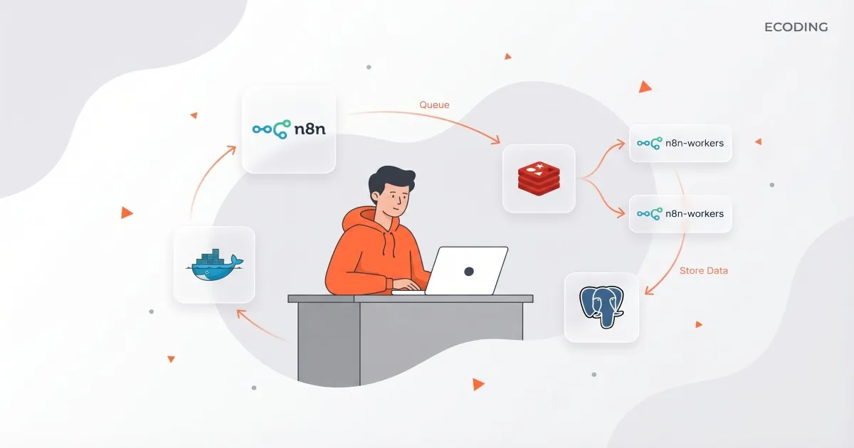 n8n en Producción: Alta Disponibilidad con Docker, Redis y PostgreSQL
